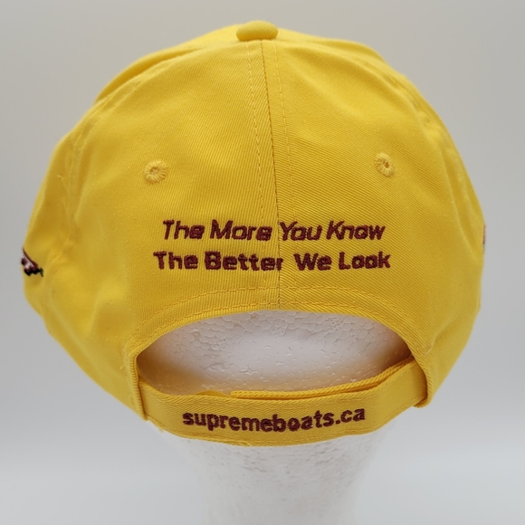 SUPREME BOATS | adjustable embroidered boating cap hat - Picture 4 of 7